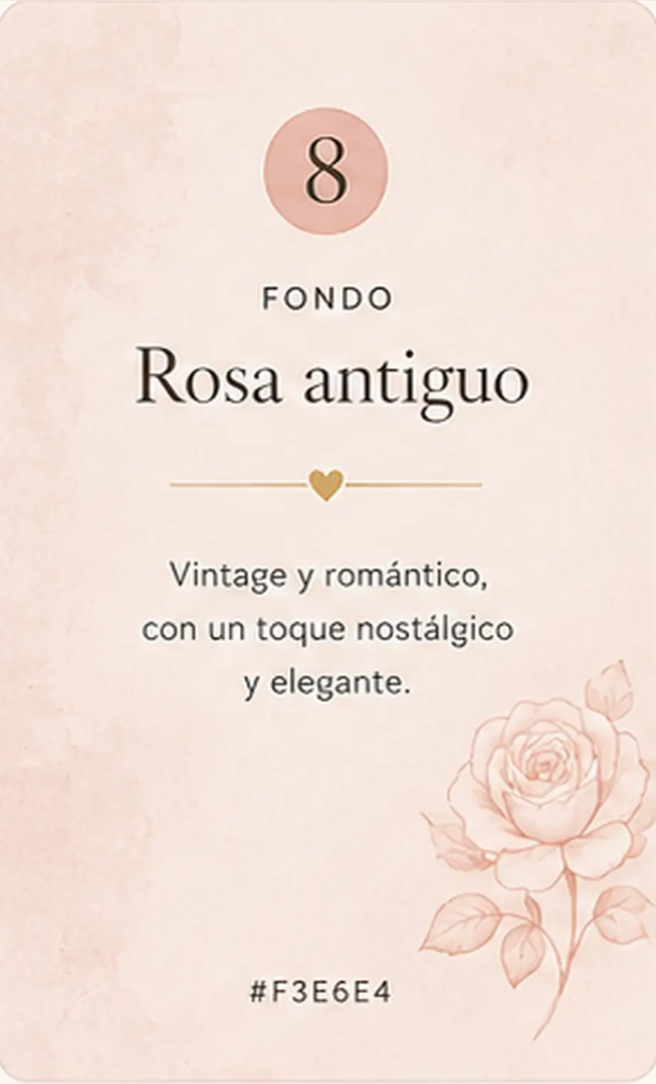 fon8 - Rosa antiguo