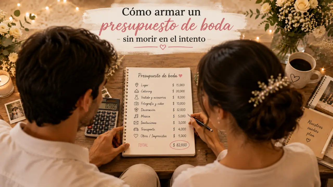 Cómo armar un presupuesto de boda sin morir en el intento