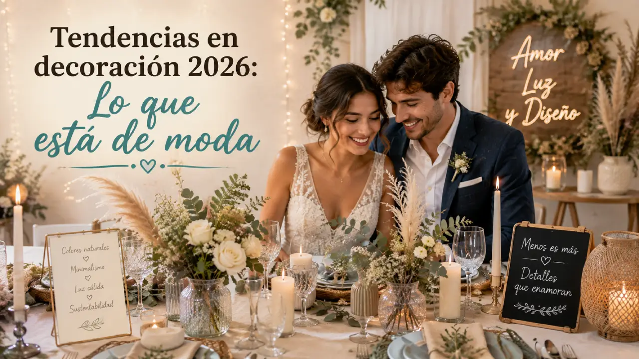 Tendencias en decoración 2026: Lo que está de moda